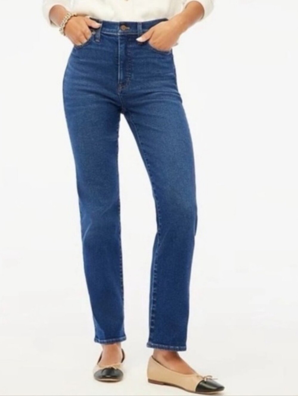 J. Crew Stovepipe Straight Leg Jeans Size 30